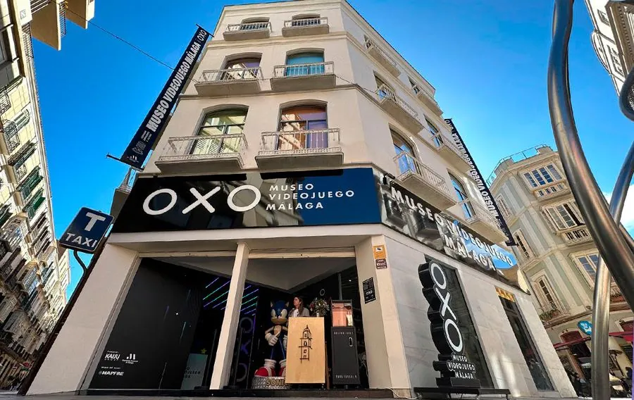 Fachada de OXO Museo Videojuego Málaga